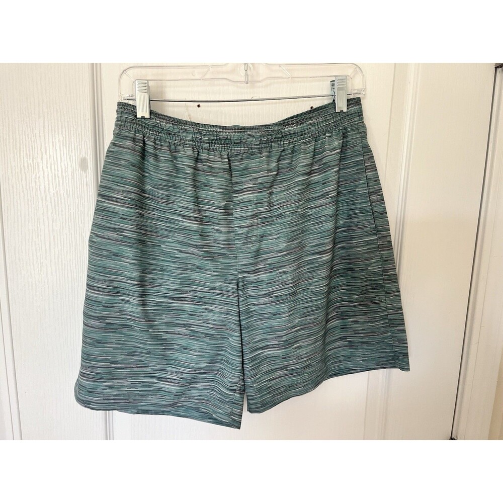 Chubbies Shorts Mens Large Green 7” Regular Fit Drawstring Excellent Condition